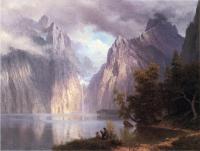 Bierstadt, Albert - Scene in the Sierra Nevada